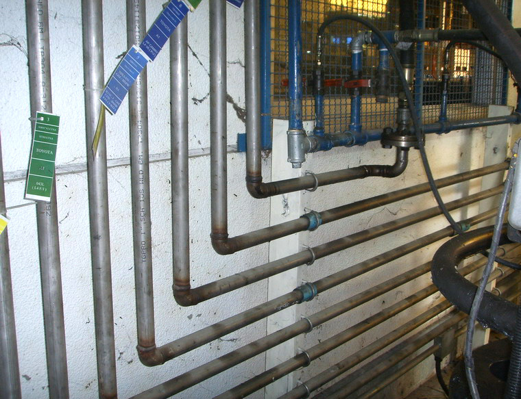 Piping Stainless for grease